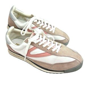 Tretorn Rawlins Retro Casual Jogger Sneakers in Blush White Size Women’s 9 EUC